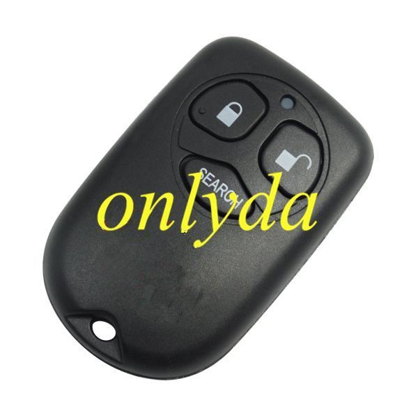 For Toyota 3 button remote key blank