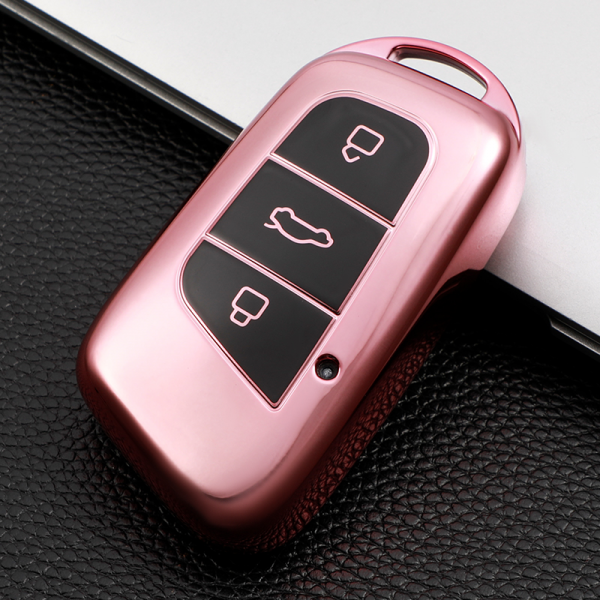 For Chery  3 button  TPU protective key case, please choose  the color
