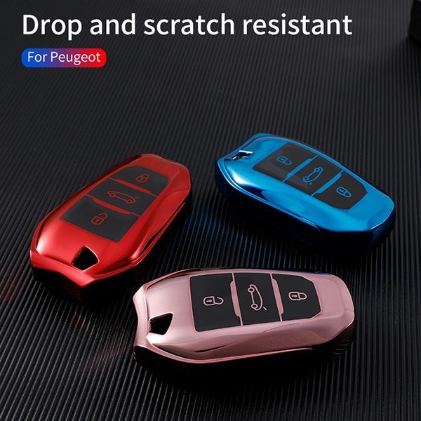 For Peugeot /Citroen TPU protective key case ,please choose the color