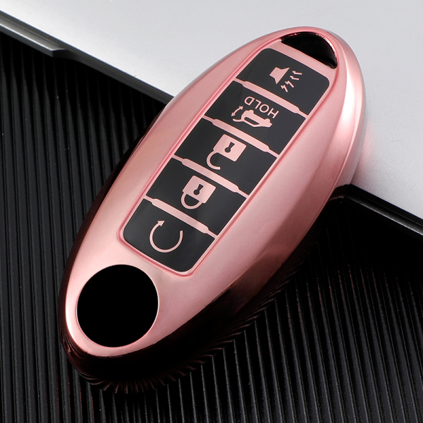 For Nissan 5 button TPU protective key case please choose the color