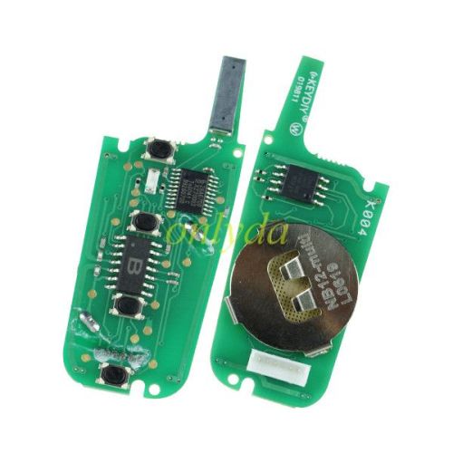 keyDIY 3+1 button remote key NB12 Multifunction 5Models in  1 Model