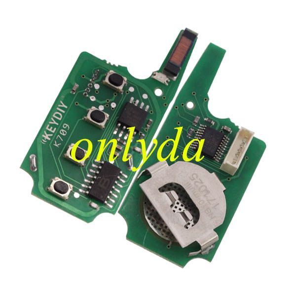 Honda style 4 buttonkeyDIY remote  NB10-4 Multifunction 5Models in  1 Model NB-ATT-36 NB-ATT-KLSL NB-ATT-46 NB-ETT-GM NB-XTT-47   for KDX2 and KD MAX to produce any model remote