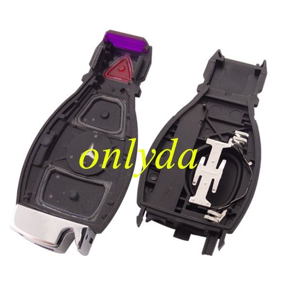 For Mercedes Benz 2+1 button remote  key with 315mhz/434mhz