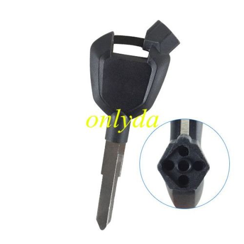 For Honda-Motor bike key blank with left blade