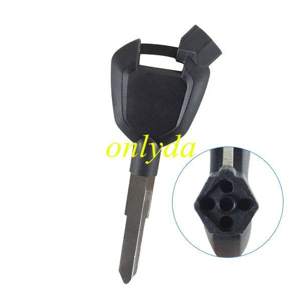 For Honda-Motor bike key blank with left blade