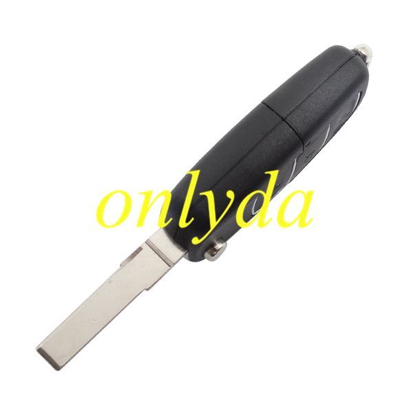 For  VW 3 button   waterproof  remote key blank （black