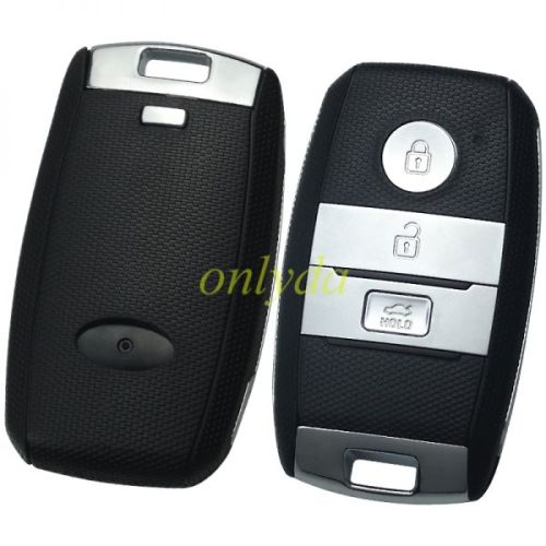For KIA KIA 3 button remote key blank with badge place