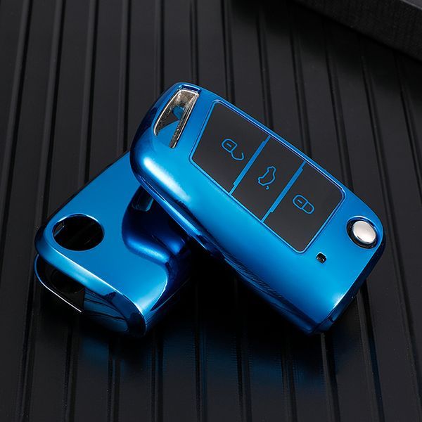 For VW 3 button TPU protective key case please choose the color
