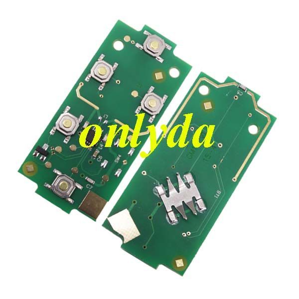 For GMC 4+1 button remote key with 434mhz