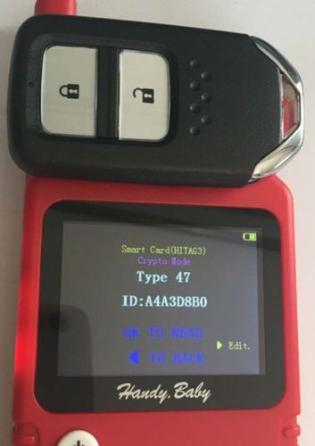 Honda-R16E  Honda Vezel keyless smart 2 button remote key  433.92mhz