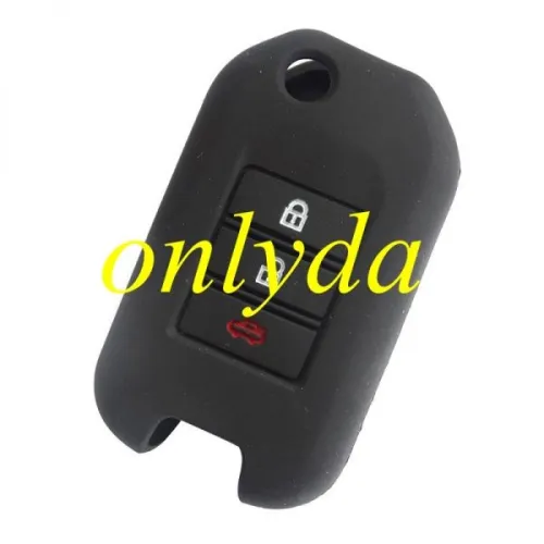 Honda 2+1 button silicon case (Black,Blue ,Red. Please choose the color)