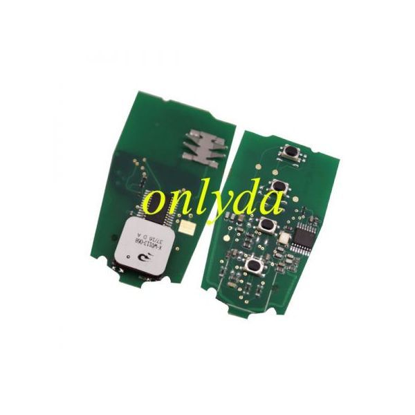 hyundai 4 button remote key 434MHZ-no blade