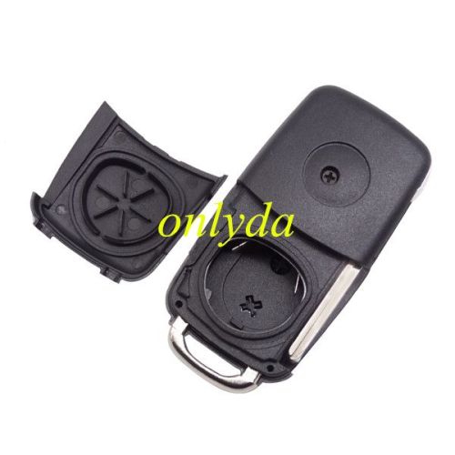 For  VW Touareg 3 button remote key blank with badge