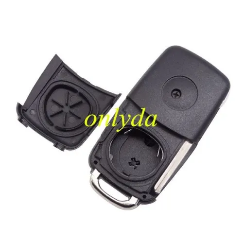 For  VW Touareg 3 button remote key blank with badge