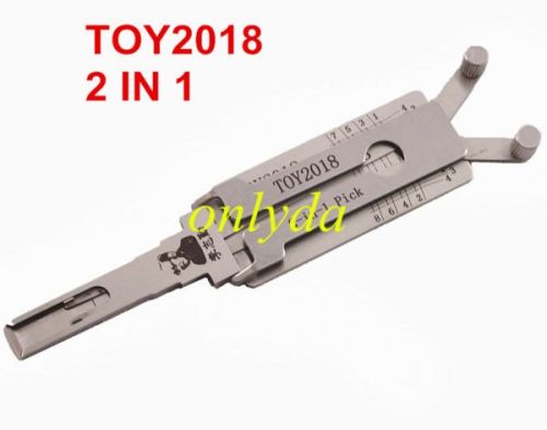 TOY2018  Lishi 2 in 1 decode and lock pick for Toyota TOY2018  Lishi 2 in 1 decode and lock pick for Toyota