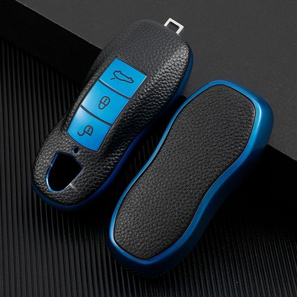 For Porsche 3 button TPU protective key case please choose the color