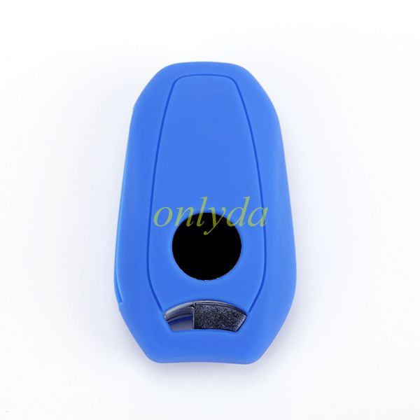 For Peugeot, Citroen 2+1 button silicon case (black,blue ,red. Please choose the color)