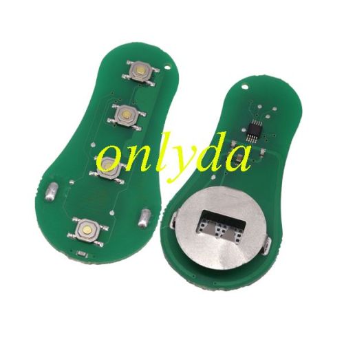 For Chrysler remote Control  4 buttons with 315mhz/433MHZ we have two model;  FCCID-- GQ43VT9T FCCID-- GQ43VT17T You need  choose the FCCID