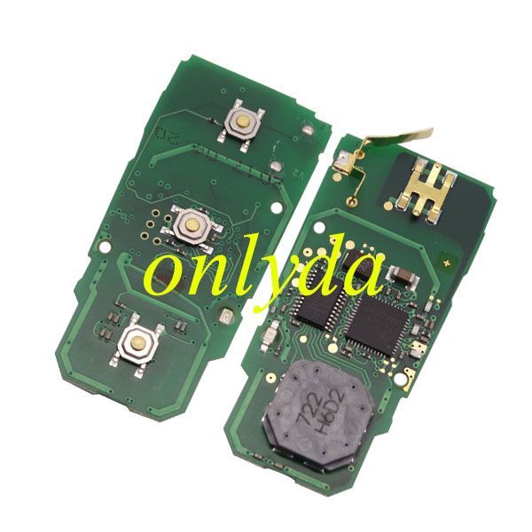 For  VW Magotan 3 button  keyless  remote key with ID46 chip after  2010 ID :3CO959752BG/9067-107