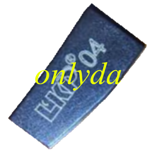 For LKP04 carbon transponder chip it is cloneable  Toyota H chip, copy by Tango programmer