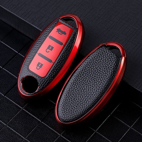 For Nissan 3 button TPU protective key case please choose the color
