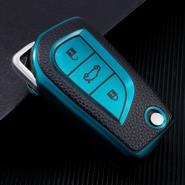 For Toyota 3 button TPU protective key case please choose the color
