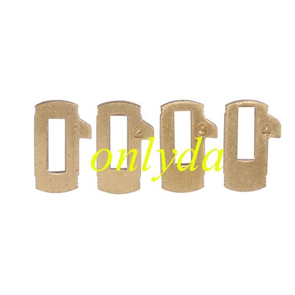 For Chevrolet EPICA lock wafer it contains 1,2,3,4 Each number has 20pcs