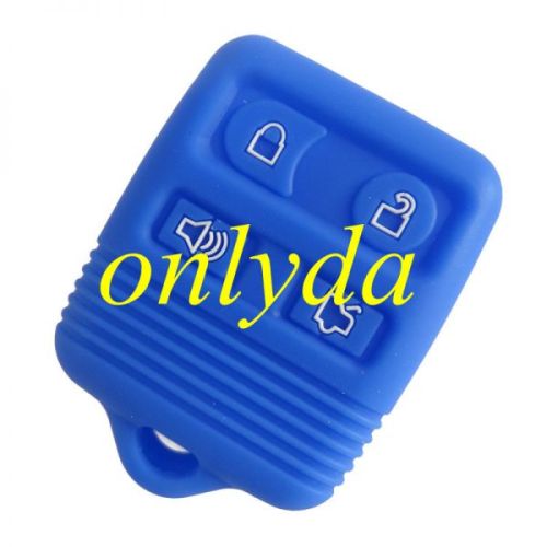 Ford  4 button silicon case (Black,Blue ,Red. Please choose the color)