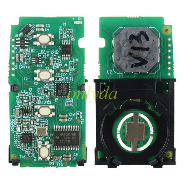 For Toyota V remote, it can copy all the toyota H chip remote key.after copy by MINI900 TOOL,the new key can star your car.same as the original key. can copy all the frequency.