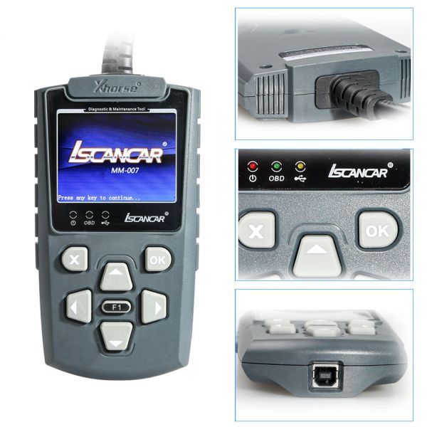For V2.3.2 Xhorse Iscancar V-A-G MM-007 Diagnostic and Maintenance Tool Support MQB Mileage Change