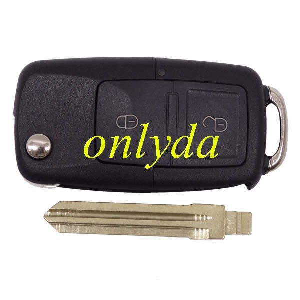 VW Style   flip remote --hyun 2+1 button remote key  with 433mhz  TUCSON car (without chip)