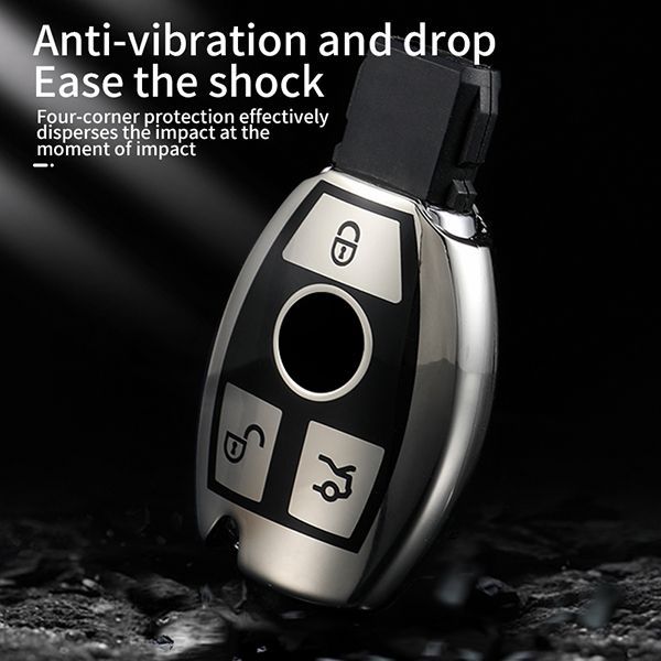 For Benz 3button TPU protective key case,please choose the color