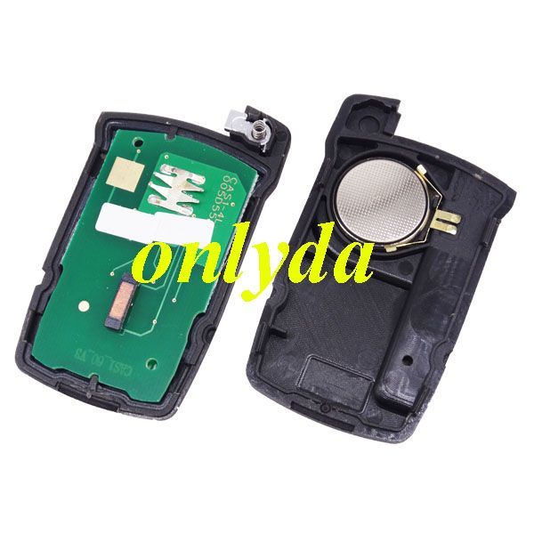 For Bmw 7 series remote key with 7942 chips with 315mhz/433mhz/868mhz/315-LPmhz