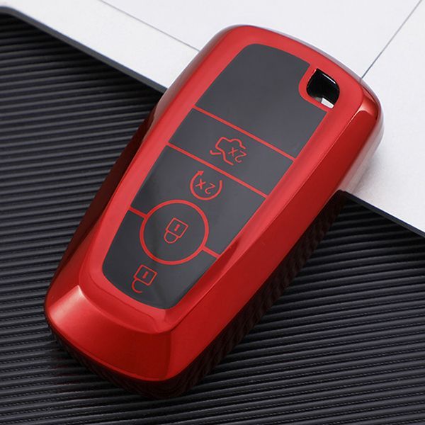 For Ford 4 button TPU protective key case , please choose the color
