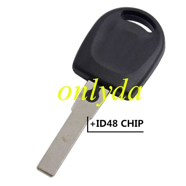 For Skoda transponder key with Led light with id48 chip