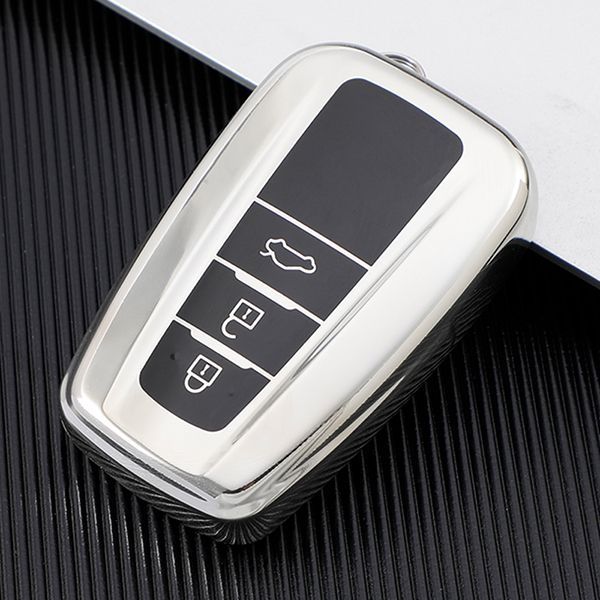 For Toyota 3 button TPU protective key case please choose the color