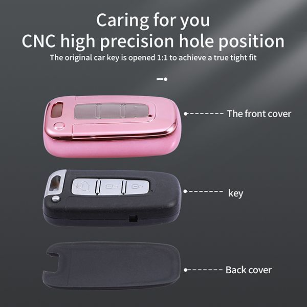 For Hyundai ix35 Long Motion, Kia K2  TPU protective key case,please choose the color