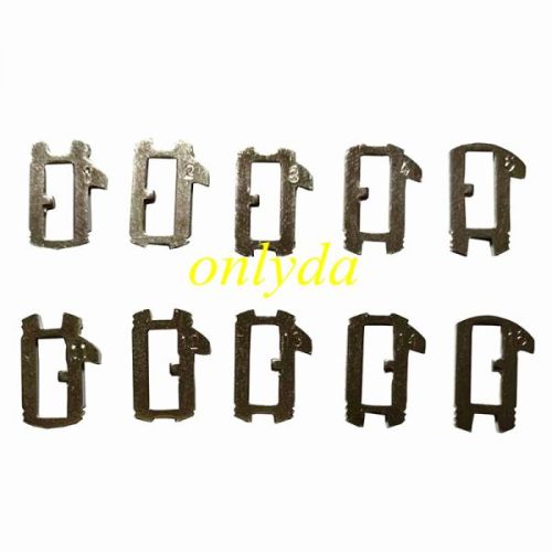 For VW small lock wafer it contains 1,2,3,4,5,11,12,13,14,15 Each part has 20pcs，it is 9teeth and 10 teeth ,same used VW and Audi