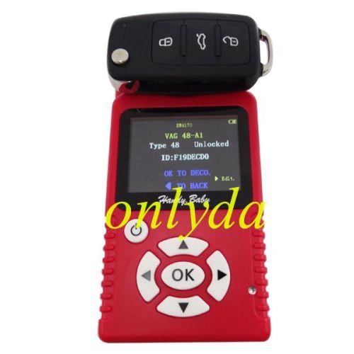 For  VW 3 button remote key  with 315 mhz Model Number is 5KO 959 753AD /5KO-837 -202AF  VW ID48 can bus