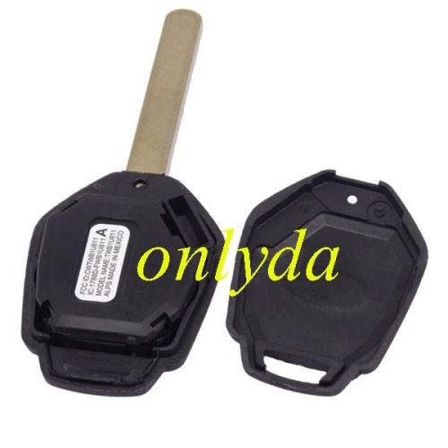 For   Subaru 3 button remote with 315 mhz without chip.the remote PCB is OEM