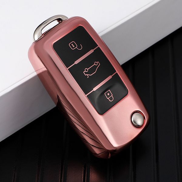 For VW 3 button TPU protective key case please choose the color