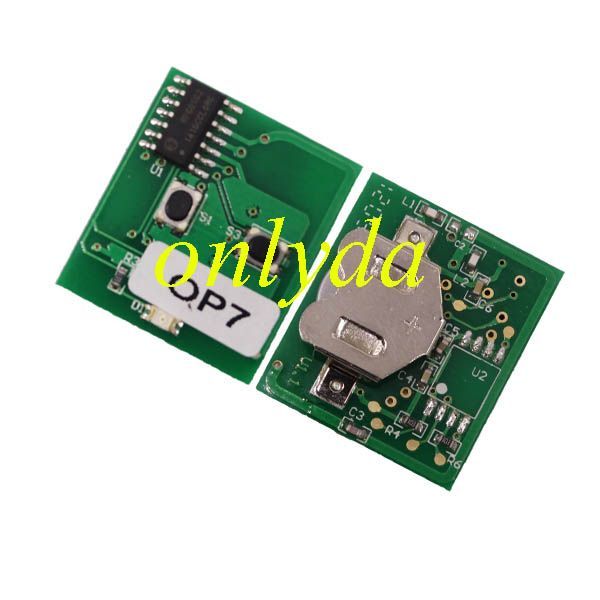 For Opel 2 button remote key OP7-315-ORG-2