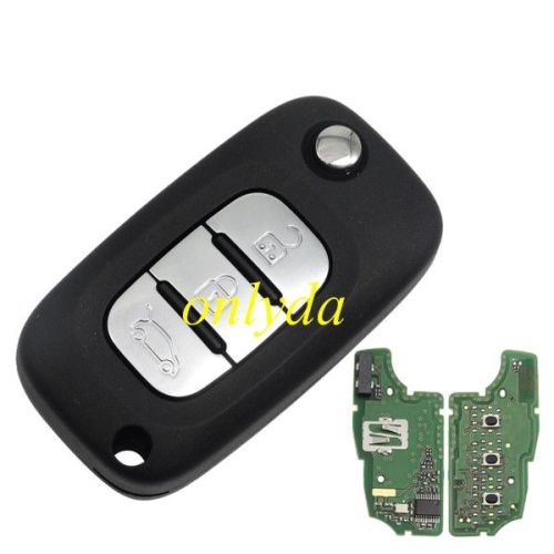 For  OEM Citroen 3 button remote key with 434mhz