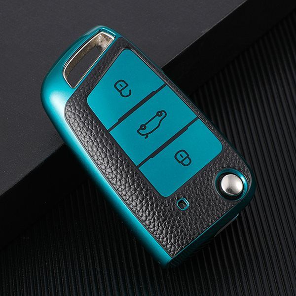 For VW 3 button TPU protective key case please choose the color