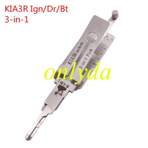 For KIA3R 2 in 1 lock pick and decoder genuine