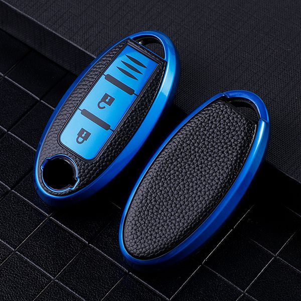 For Nissan 3 button TPU protective key case please choose the color