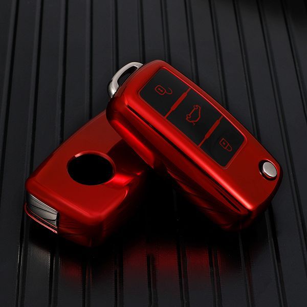 For VW 3 button TPU protective key case please choose the color