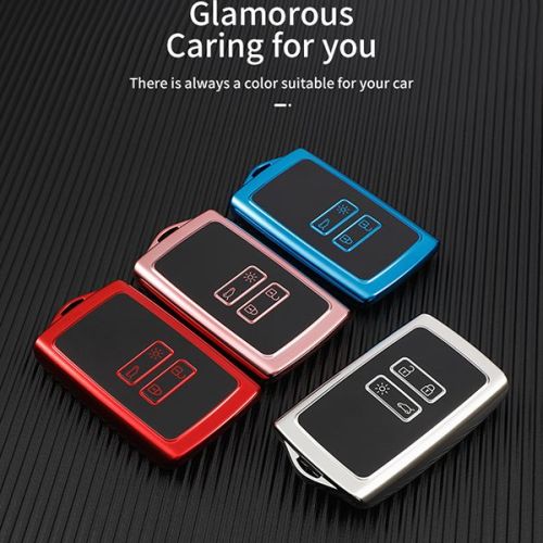 For Renault 2 button  TPU protective key case, please choose  the color
