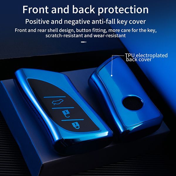 For Lexus 3 button TPU protective key case  please choose the color