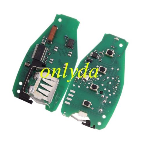For VW Touareg 3 button remote key with 434MHZ